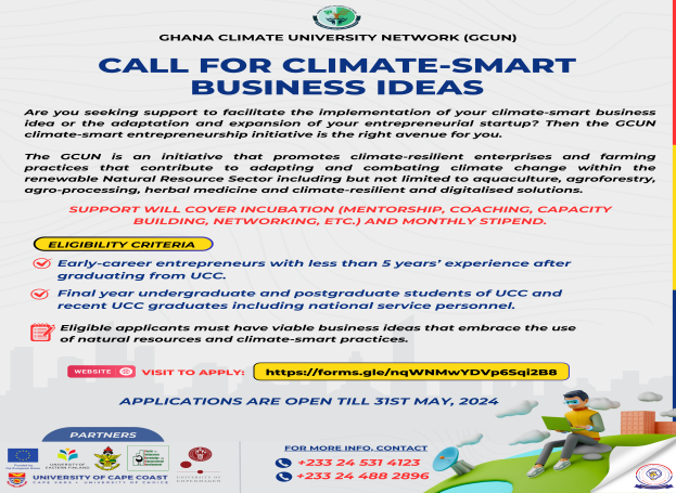 Call for Climate-smart Business Ideas