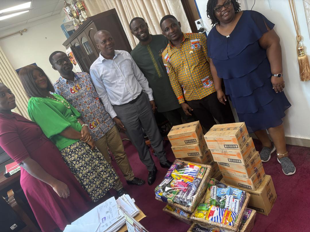 Donation by Mr Frederick Kwabena Asare
