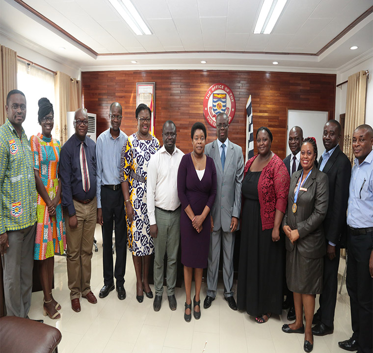 Delegation from University of KwaZulu-Natal Calls on Vice-Chancellor