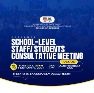 School-Level Staff/Students Consultative Meeting