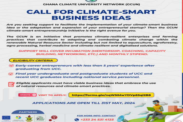 Call for Climate-smart Business Ideas