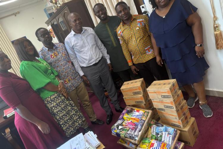 Donation by Mr Frederick Kwabena Asare